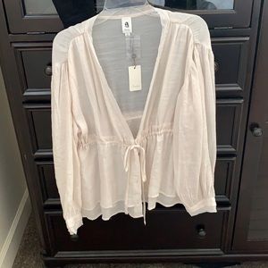 Apricot lane flowy top